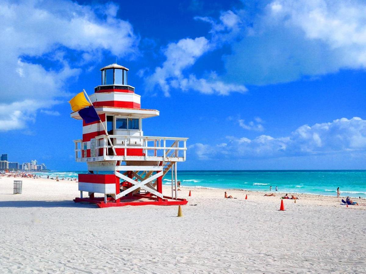 Luxe 2Br1Bath South Beach 1 Min Walk From Ocean Miami Beach Zewnętrze zdjęcie
